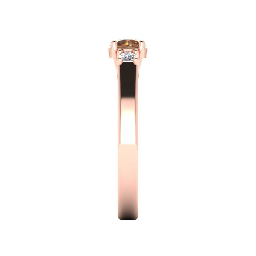 https://staging.elbasoft.com/manufacturing/SF_Web_Images/CAD_Alternate/SF_Big/1789917_178401_82_20_R_0_CA_2.jpg 14K Rose Gold Round Cut Cognac Diamond Rings 0.71 CTW