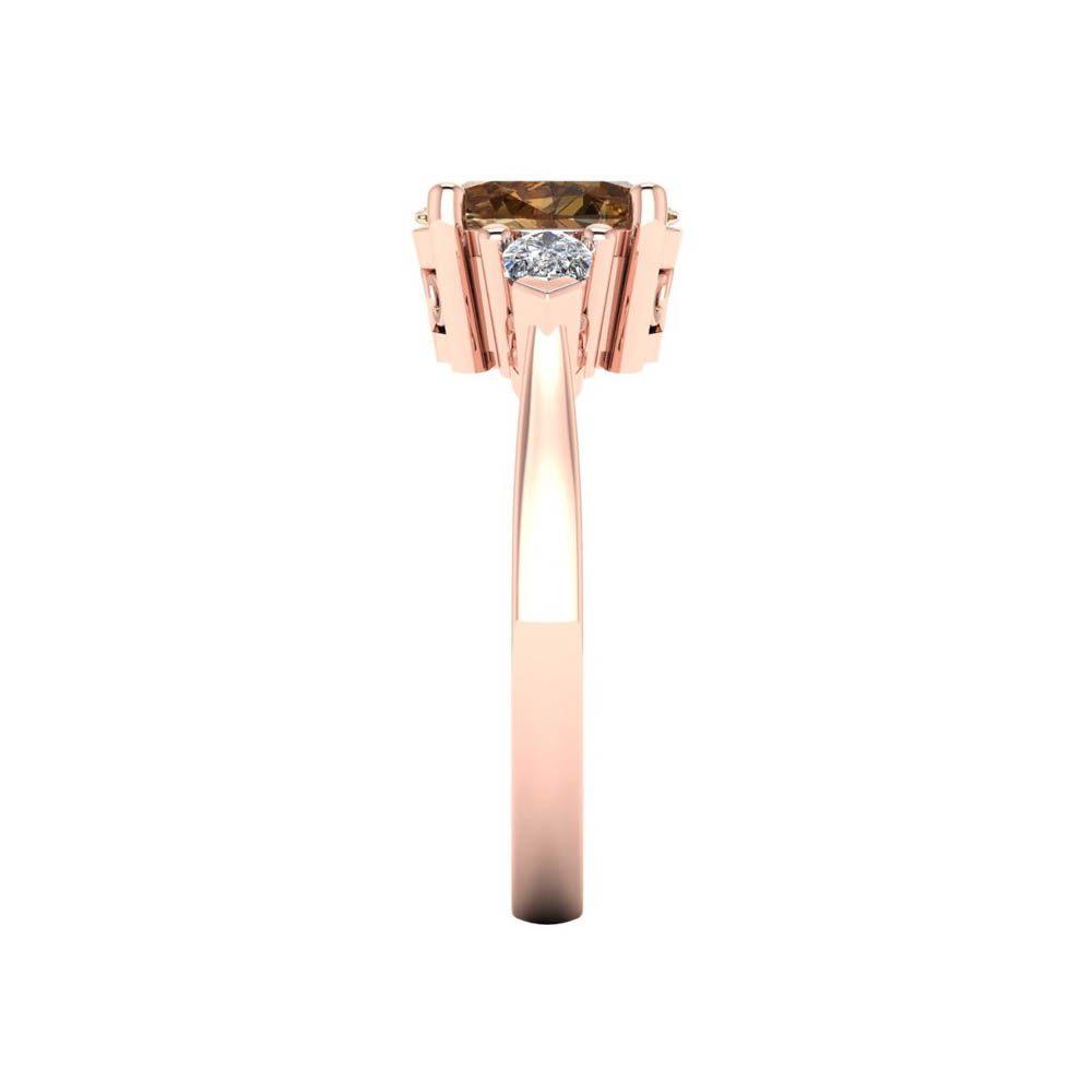 https://staging.elbasoft.com/manufacturing/SF_Web_Images/CAD_Alternate/SF_Big/1789951_183657_82_20_R_0_CA_2.jpg 14K Rose Gold Oval Cut Cognac Diamond Three Stone Ring 1.24 CTW