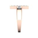 14k Rose Gold Diamond Ring 0.50 CTW