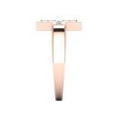 14k Rose Gold Diamond Band 0.20 CTW