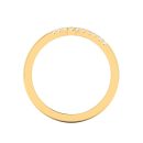 14k Yellow Gold Diamond Ring 0.14 CTW