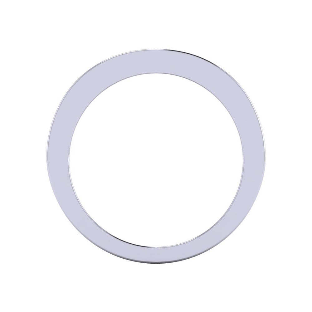 14k White Gold Diamond Victoria Band 1.06 CTW