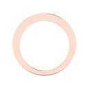 14k Rose Gold Diamond Victoria Band 0.30 CTW