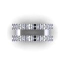 14k White Gold Victoria Amelia Ring 0.80 CTW