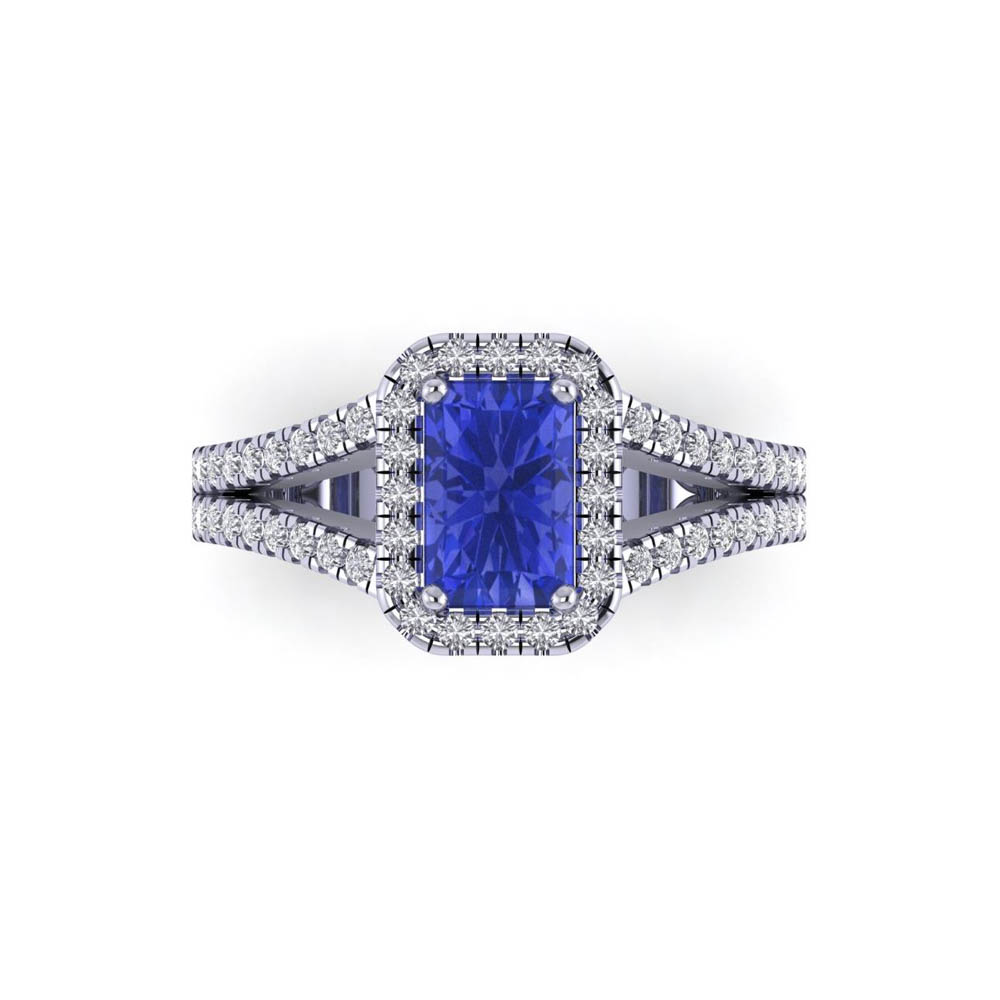 https://staging.elbasoft.com/manufacturing/SF_Web_Images/CAD_Alternate/SF_Big/1790926_179176_42_20_W_0_CA_2.jpg 14K White Gold Emerald Cut Tanzanite Ring 1.45 CTW