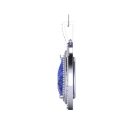 14k White Gold Pear Cut Tanzanite Pendant 7.64 CTW