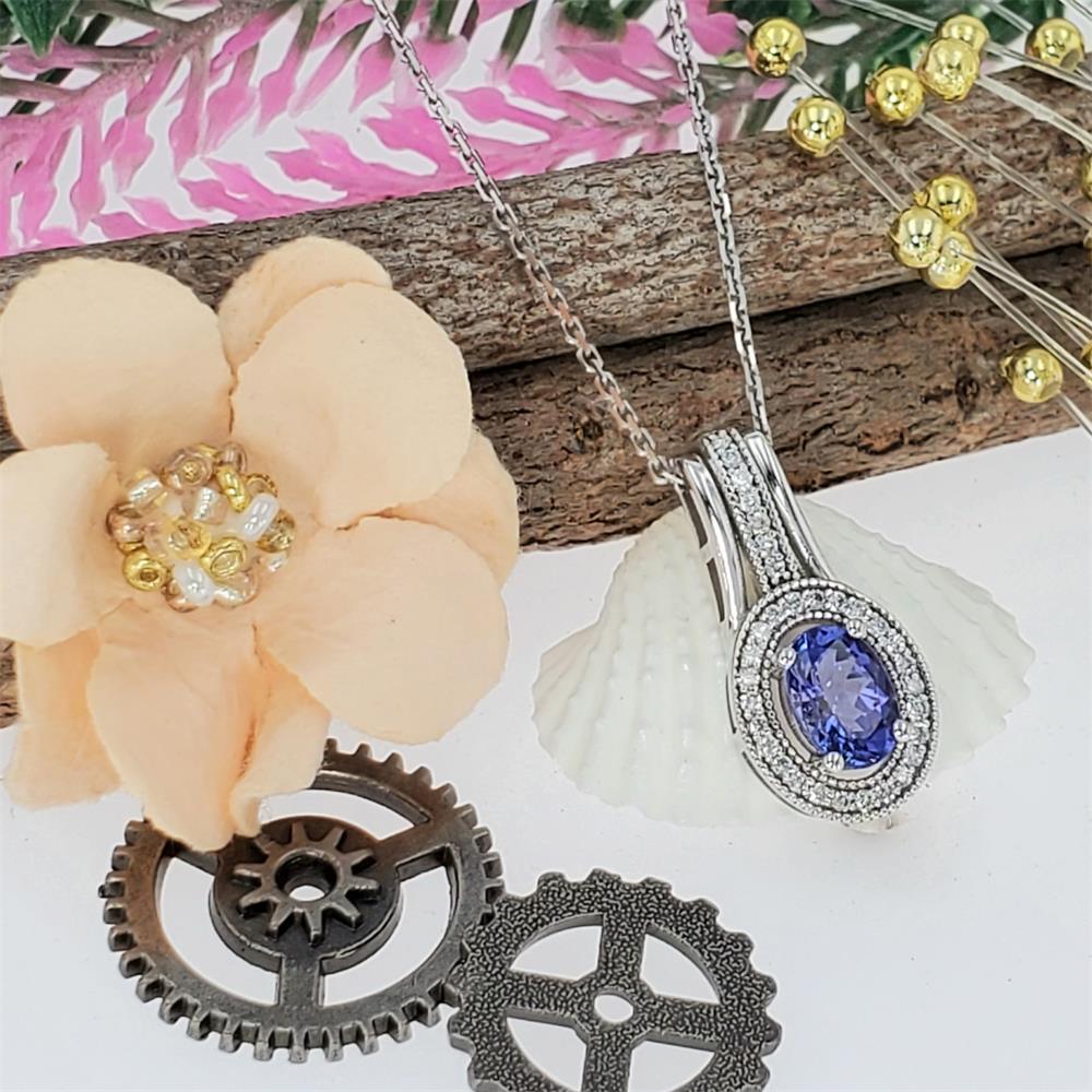 https://staging.elbasoft.com/manufacturing/SF_Web_Images/Alternate/SF_Big/1791216_227415_42_20_W_0_A_2.png 14K White Gold Oval cut Tanzanite Pendant 1.17 CTW