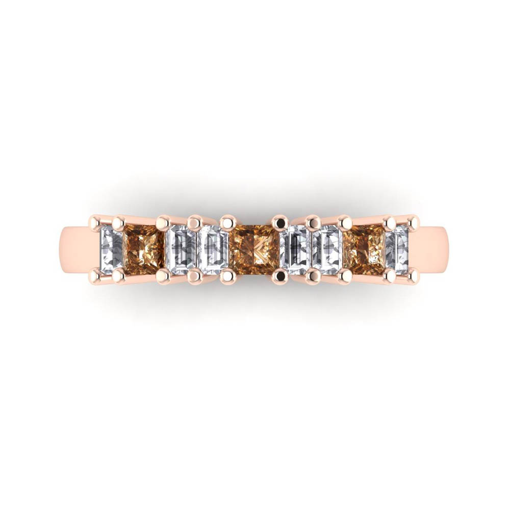 https://staging.elbasoft.com/manufacturing/SF_Web_Images/CAD_Alternate/SF_Big/1791827_184683_82_20_R_0_CA_3.jpg 14k Rose Gold Princess Cut Cognac Diamond Band 0.75 CTW