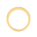 14k Yellow Gold Diamond Victoria Band 0.07 CTW