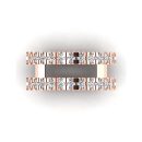 14k WHITE Gold Victoria Amelia Ring 0.80 CTW