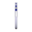 14k White Gold Cut Tanzanite Ring 0.33 Carat