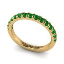 https://staging.elbasoft.com/manufacturing/SF_Web_Images/Main/SF_Big/1806972_106207_0_44_Y_0_M.jpg Round Cut Green Emerald Ring in 14k Yellow Gold 0.60 Carat