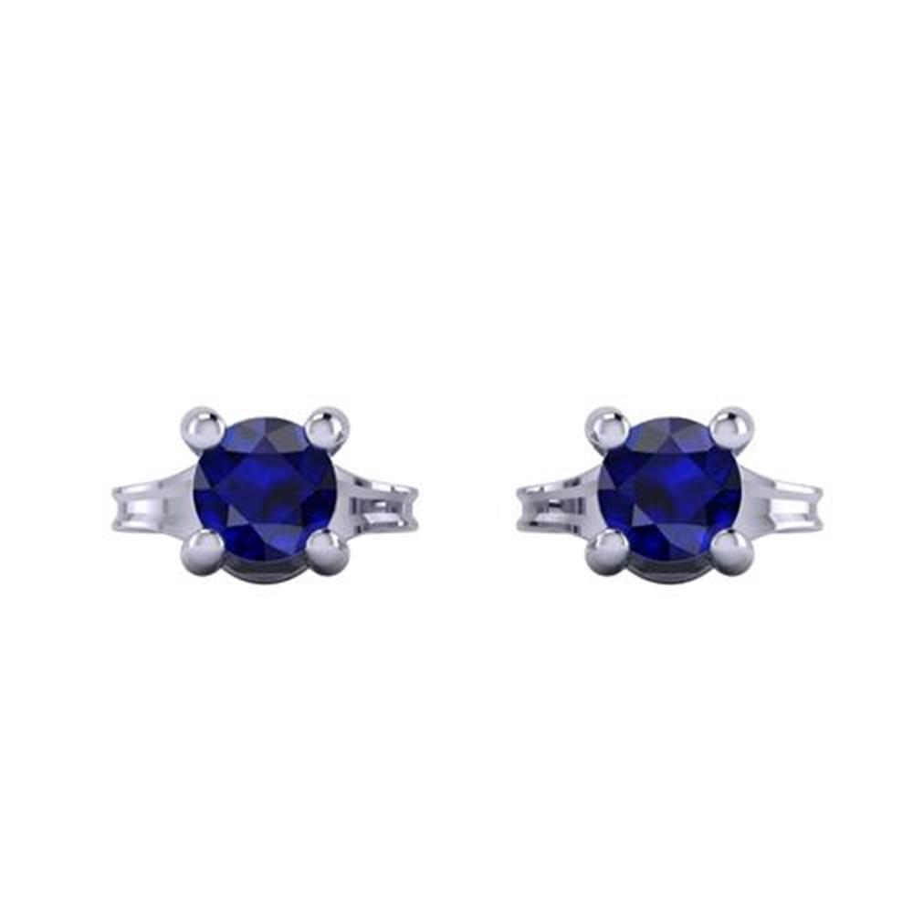 https://staging.elbasoft.com/manufacturing/SF_Web_Images/Alternate/SF_Big/1807294_253915_115_0_W_0_A_1.jpg Blue Sapphire Round Cut Earrings in 14k White Gold 0.30 Carat