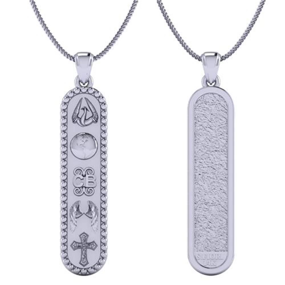 https://staging.elbasoft.com/manufacturing/SF_Web_Images/Alternate/SF_Big/1807869_242006_0_0_S_0_A_1.jpg White Silver oG Collection Kingdom Identity Pendant
