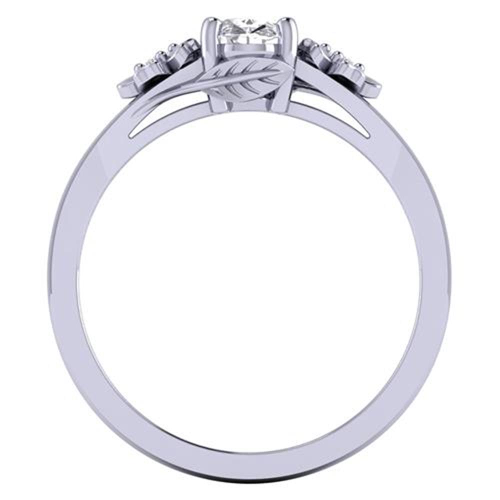 https://staging.elbasoft.com/manufacturing/SF_Web_Images/Alternate/SF_Big/1808216_242462_313_313_W_0_A_2.jpg 14k White Gold Oval Cut White Diamond Lab Bridal Ring 0.55 Carats