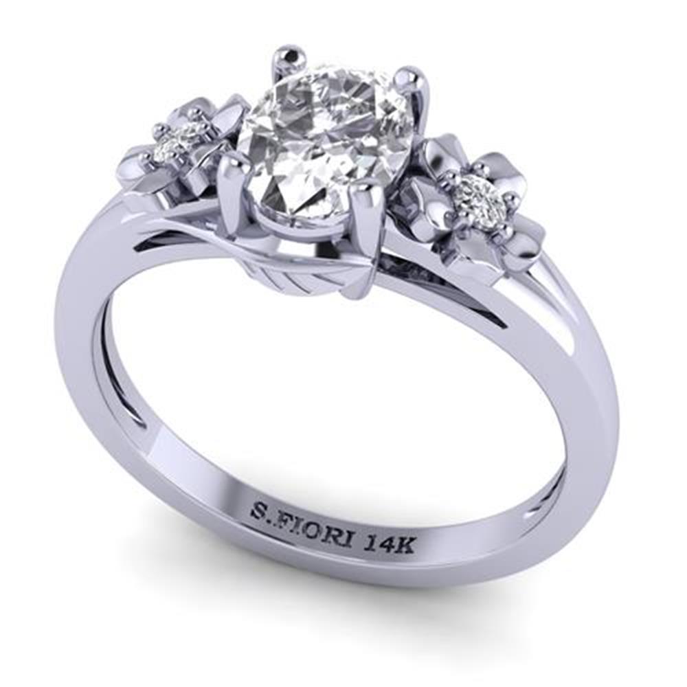 https://staging.elbasoft.com/manufacturing/SF_Web_Images/Main/SF_Big/1808216_242462_313_313_W_0_M.jpg 14k White Gold Oval Cut White Diamond Lab Bridal Ring 0.55 Carats