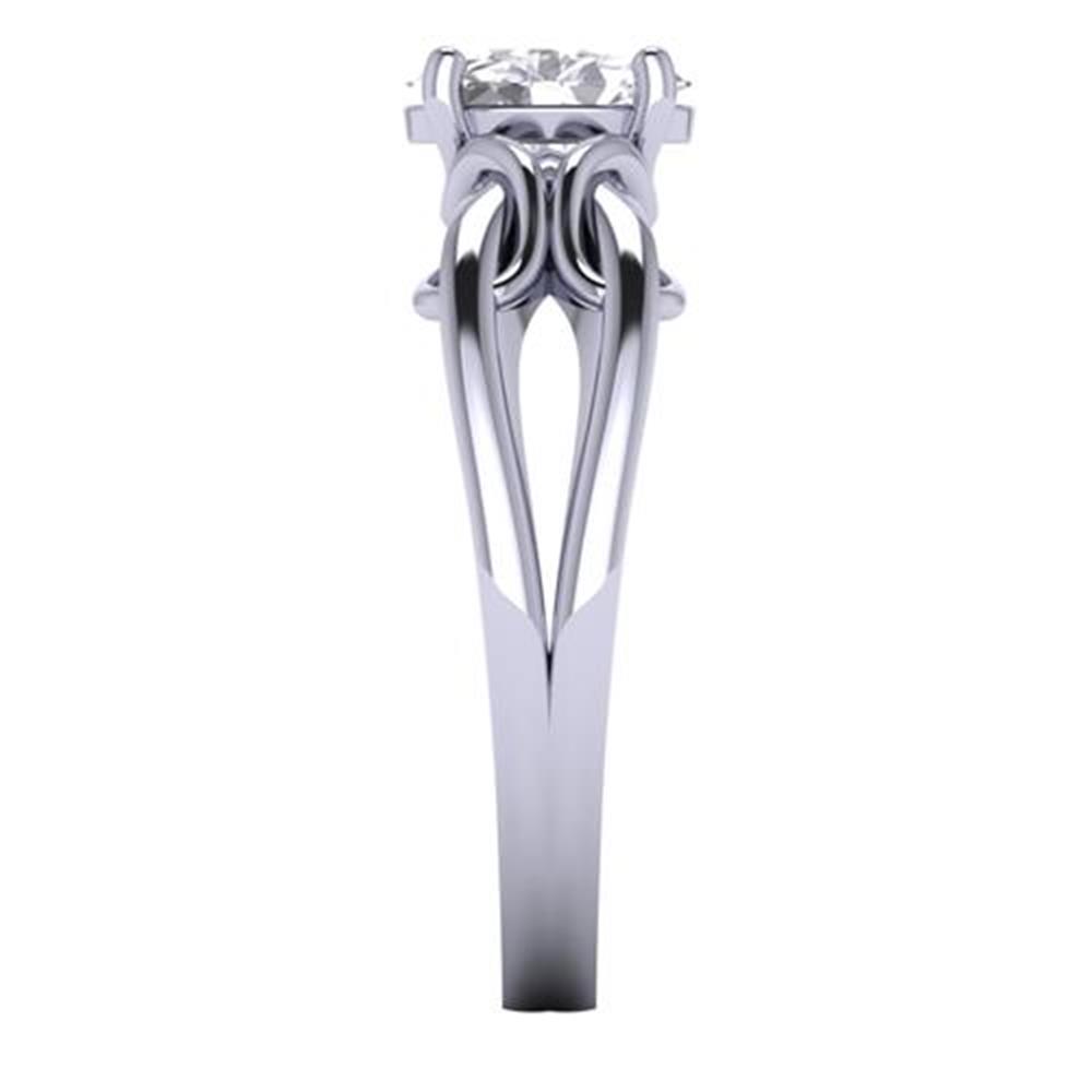 https://staging.elbasoft.com/manufacturing/SF_Web_Images/Alternate/SF_Big/1808219_242451_313_0_W_0_A_1.jpg Oval Cut White Diamond Lab Ring in 14k White Gold 0.50 Carats