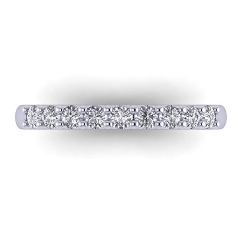 https://staging.elbasoft.com/manufacturing/SF_Web_Images/Alternate/SF_Big/1808225_242530_0_313_W_0_A_3.jpg 14k White Gold Eternity Collection Round Cut White Diamond Lab Ring 0.54 Carats