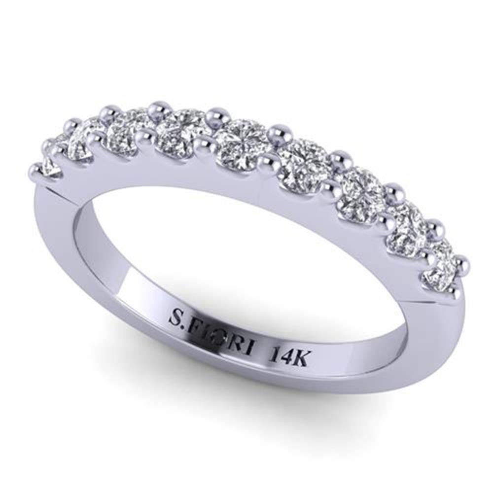 https://staging.elbasoft.com/manufacturing/SF_Web_Images/Main/SF_Big/1808225_242530_0_313_W_0_M.jpg 14k White Gold Eternity Collection Round Cut White Diamond Lab Ring 0.54 Carats