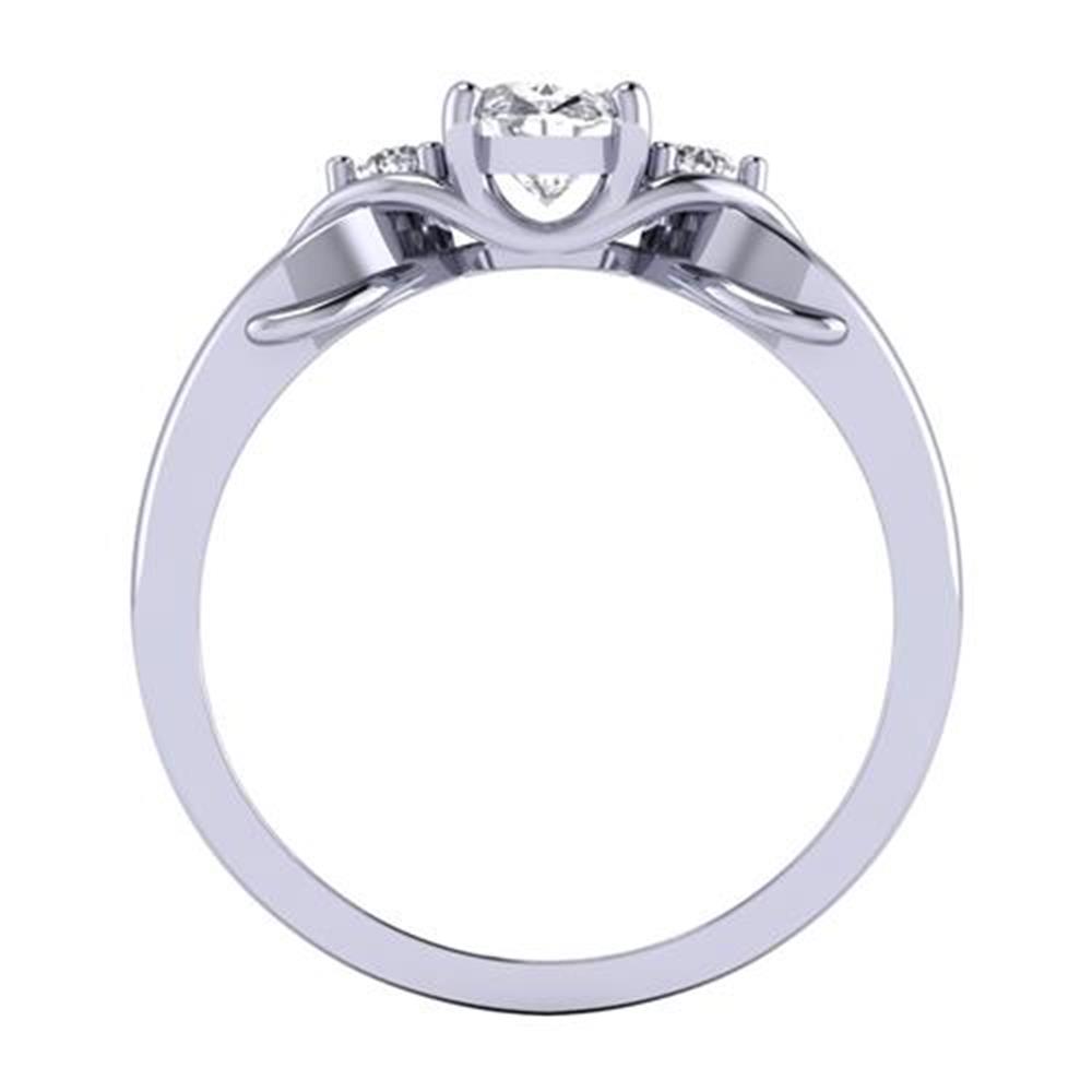 https://staging.elbasoft.com/manufacturing/SF_Web_Images/Alternate/SF_Big/1808244_242448_313_313_W_0_A_2.jpg Oval Cut White Diamond Lab Ring in 14k White Gold 0.60 Carats