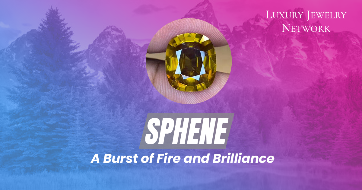 Sphene: A Burst of Fire and Brilliance 