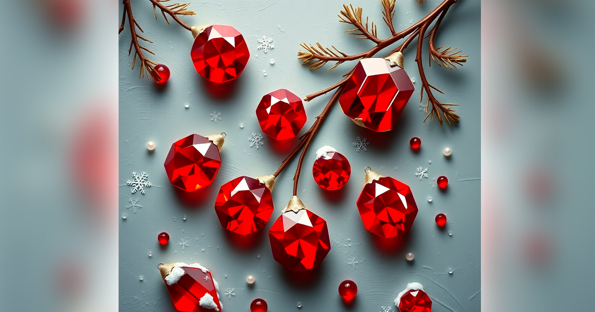 Red Gemstones: The Color of Passion and Festivity