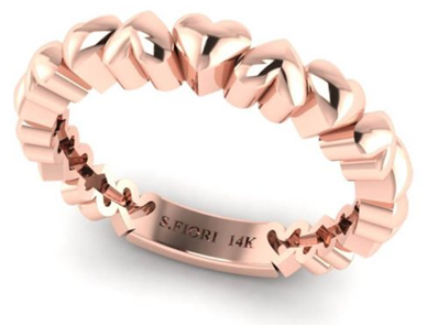 Rose Gold SF Signature Victoria Band