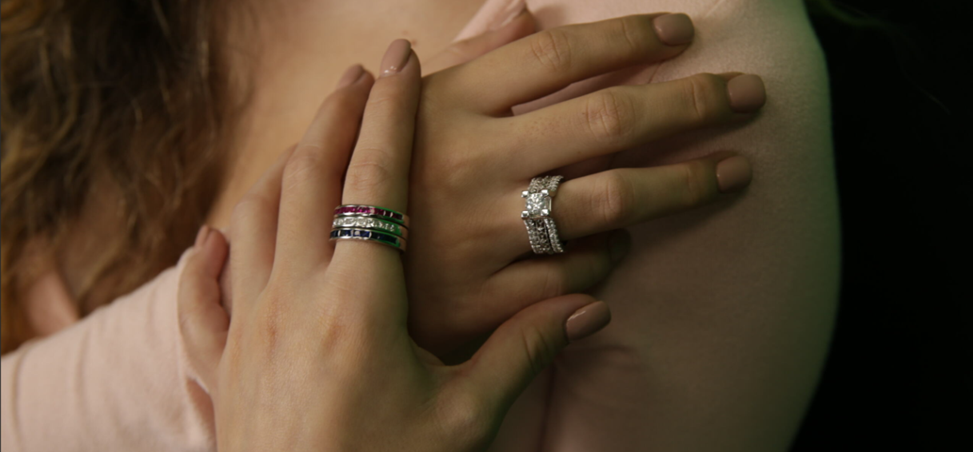 Sophia Fiori Victoria Ring and Bands - Lifestyle